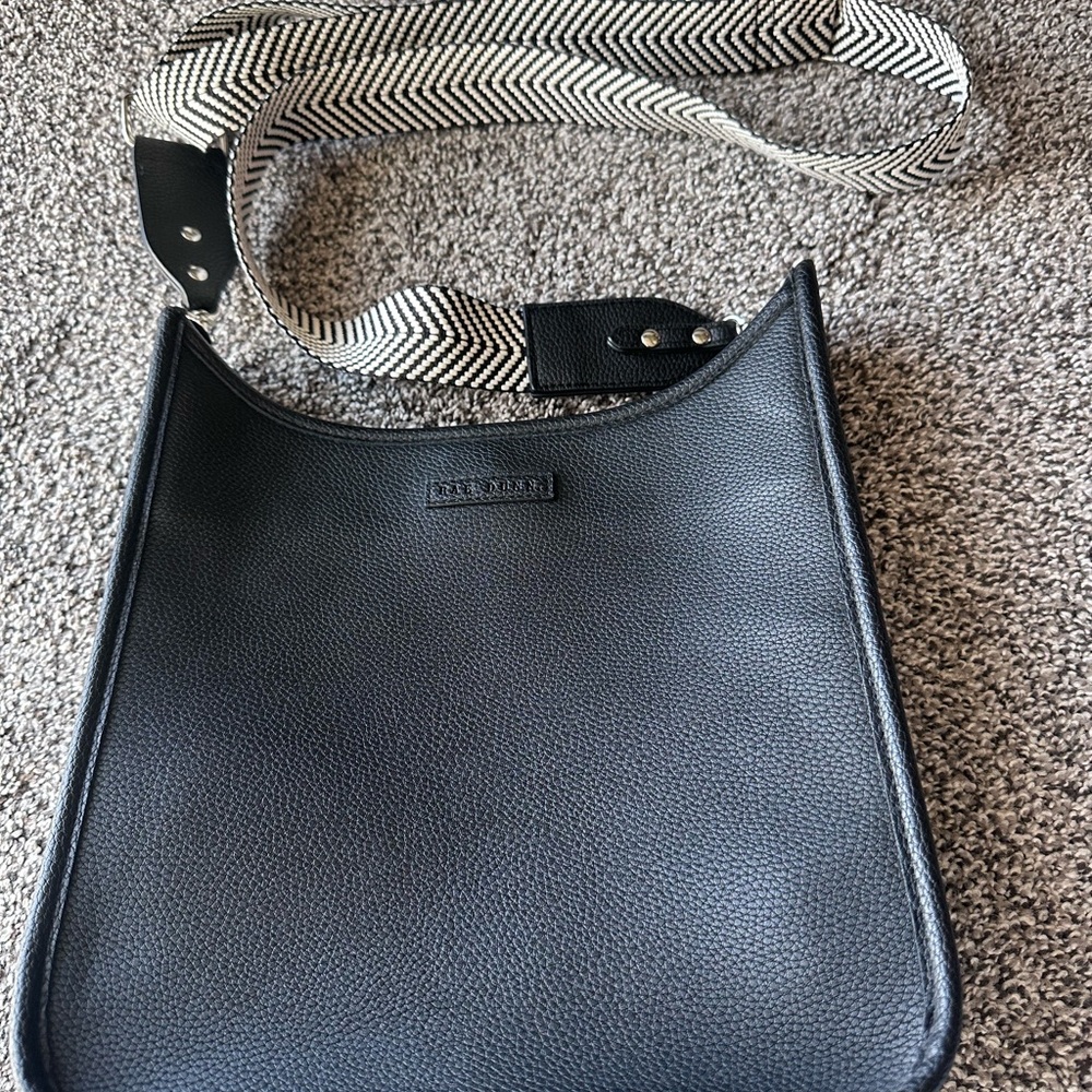 RAE DUNN Bag with Patterned Strap - image 1